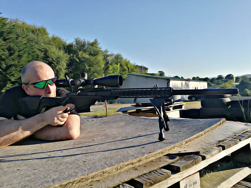 Remington 700 PCR Disparando